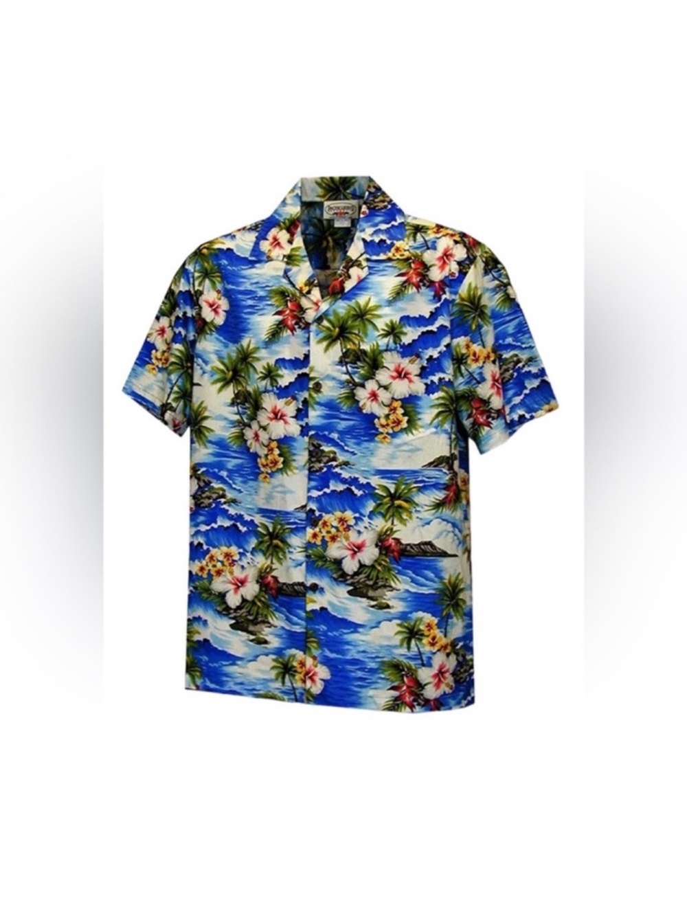 Pacific Legend Apparel men’s button down short sleeve Hawaiian shirt extra large